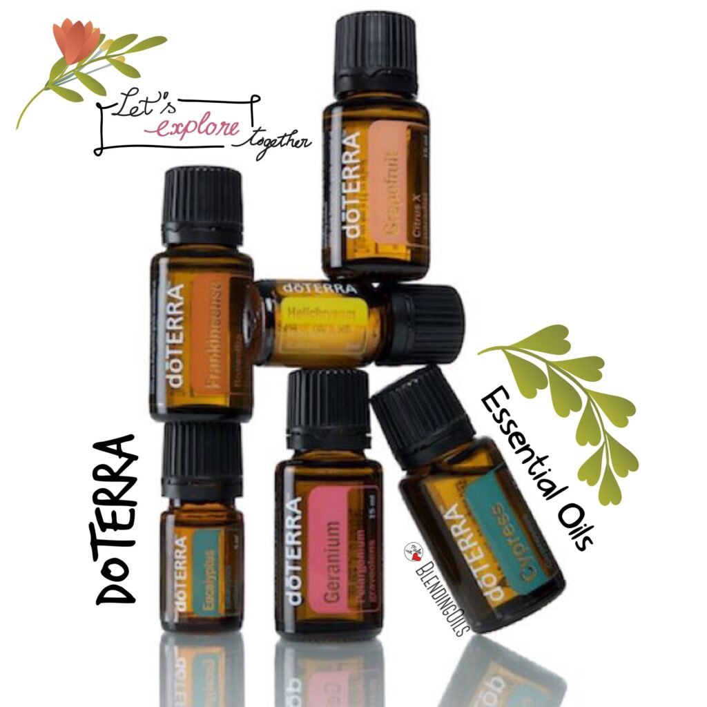 doTERRA a stash of essential oils, the purest quality