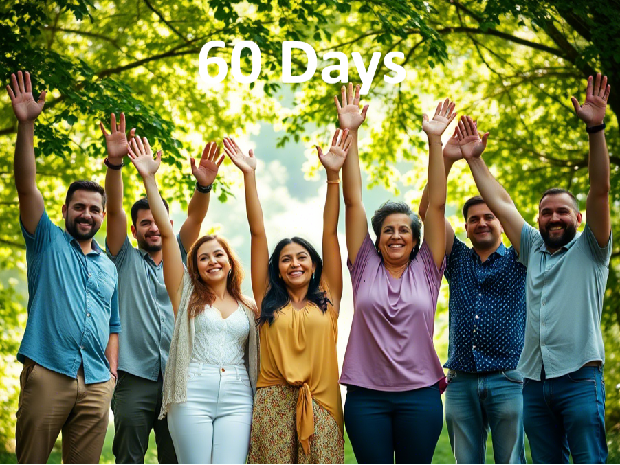 60 day group remote detox program cohort